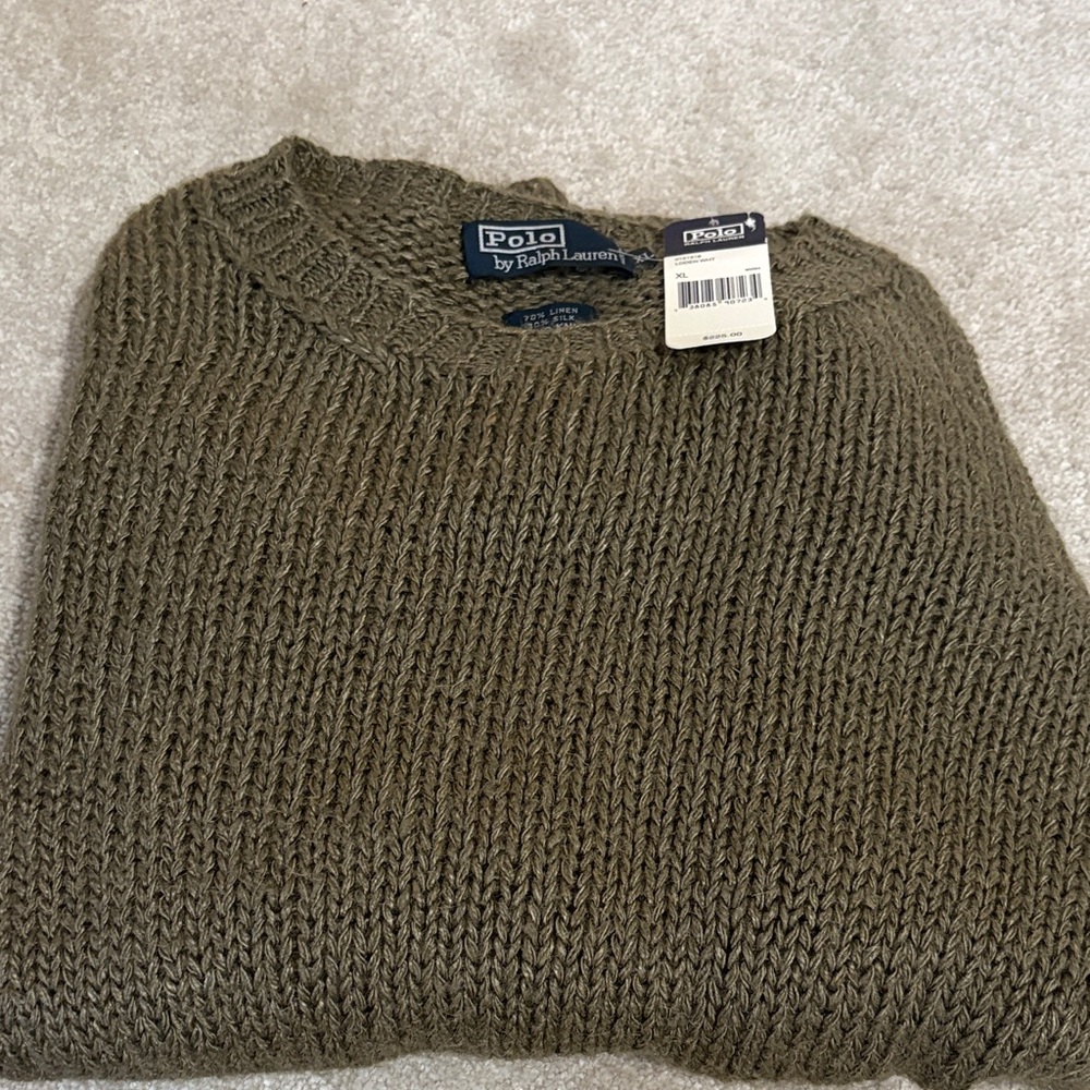 Polo by Ralph Lauren Olive Sweater